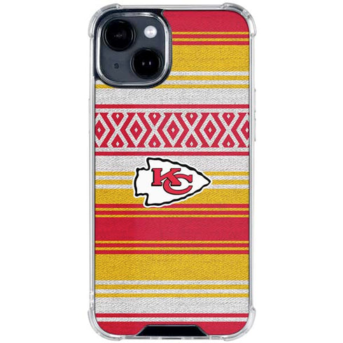 NFL Kansas City Chiefs Trailblazer iPhone 15 Clear Case
