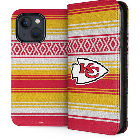 NFL Kansas City Chiefs Trailblazer iPhone 15 Folio Case
