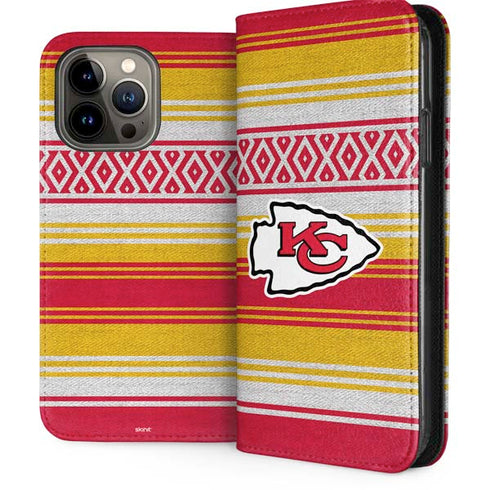 NFL Kansas City Chiefs Trailblazer iPhone 15 Pro Max Folio Case