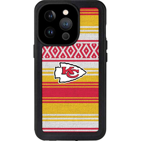 NFL Kansas City Chiefs Trailblazer iPhone 15 Pro Waterproof Case