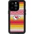 NFL Kansas City Chiefs Trailblazer iPhone 15 Pro Waterproof Case