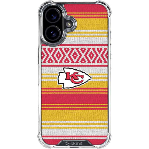 NFL Kansas City Chiefs Trailblazer iPhone 17 Clear Case