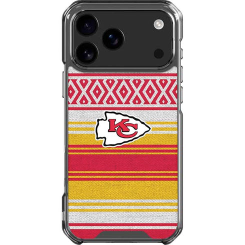NFL Kansas City Chiefs Trailblazer iPhone 18 Pro Max Clear Case