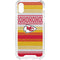 NFL Kansas City Chiefs Trailblazer iPhone XS Clear Case