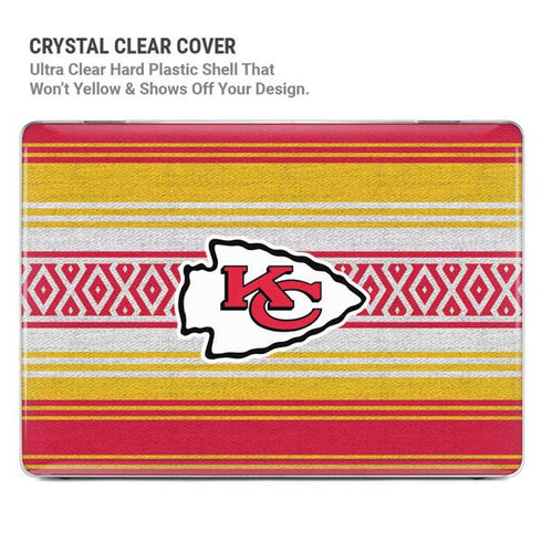 NFL Kansas City Chiefs Trailblazer MacBook Pro 14in (2021-24) Case plus Skin