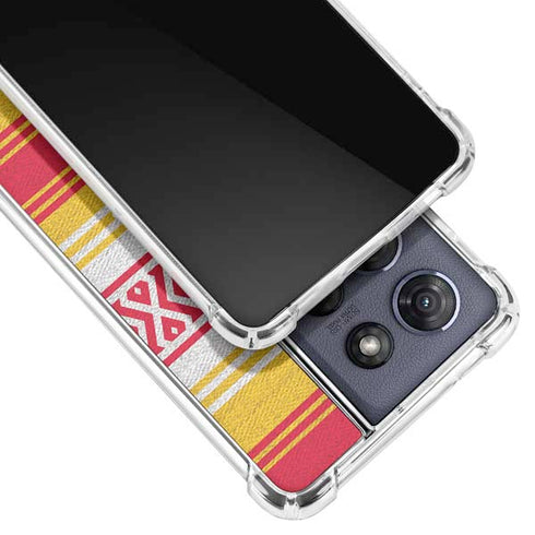 NFL Kansas City Chiefs Trailblazer Moto G 5G (2025) Clear Case