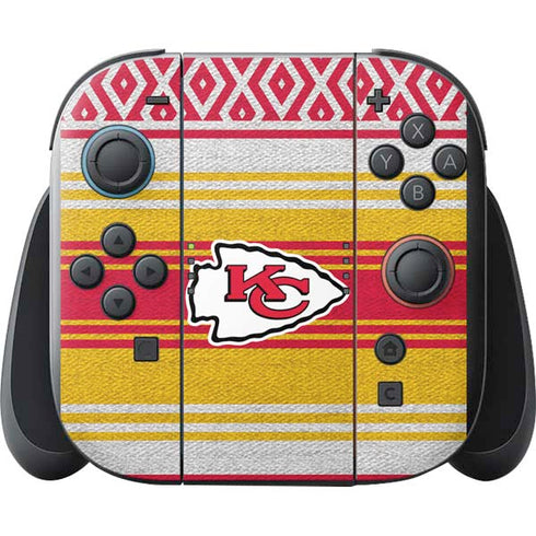 NFL Kansas City Chiefs Trailblazer Nintendo Switch 2 (2025) with Joy-Con Skin