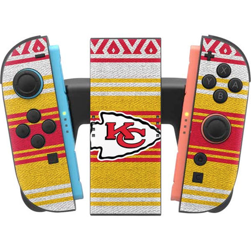 NFL Kansas City Chiefs Trailblazer Nintendo Switch 2 (2025) Joy-Con Controller Skin