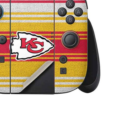 NFL Kansas City Chiefs Trailblazer Nintendo Switch 2 (2025) Joy-Con Controller Skin