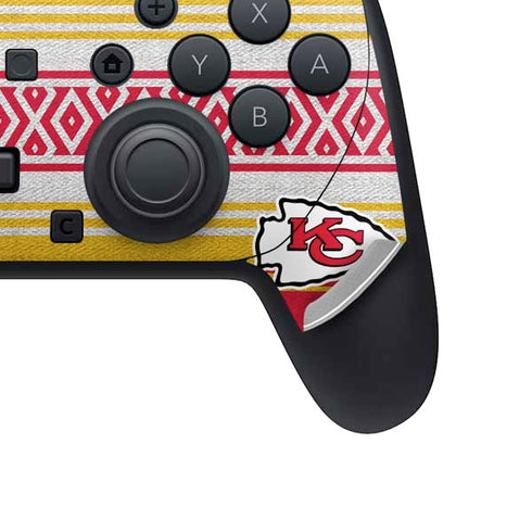 NFL Kansas City Chiefs Trailblazer Nintendo Switch 2 (2025) Pro Controller Skin