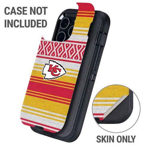 NFL Kansas City Chiefs Trailblazer Otterbox Defender iPhone Skin