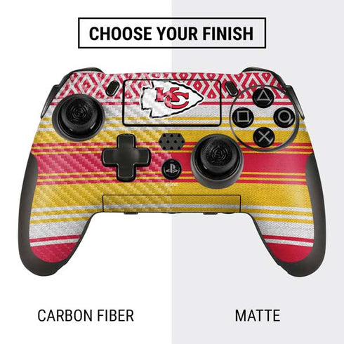 NFL Kansas City Chiefs Trailblazer PlayStation Scuf Vantage 2 Controller Skin