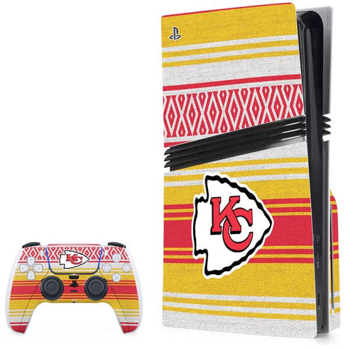 NFL Kansas City Chiefs Trailblazer PS5 Pro Disk Bundle Skin