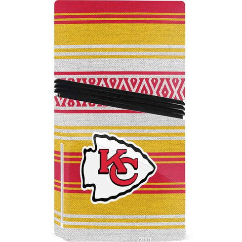 NFL Kansas City Chiefs Trailblazer PS5 Pro Disk Console Skin