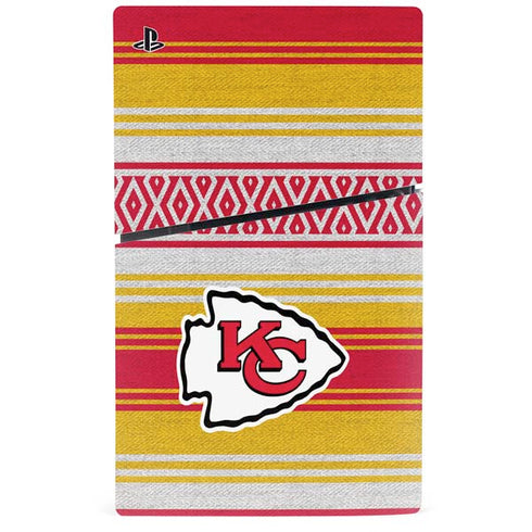NFL Kansas City Chiefs Trailblazer PS5 Slim Digital Edition Console Skin