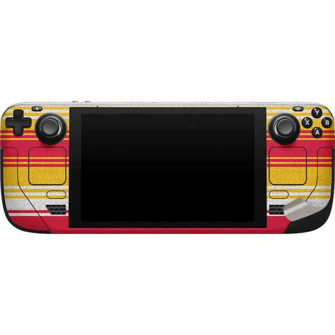 NFL Kansas City Chiefs Trailblazer Steam Deck Handheld Gaming Computer Skin