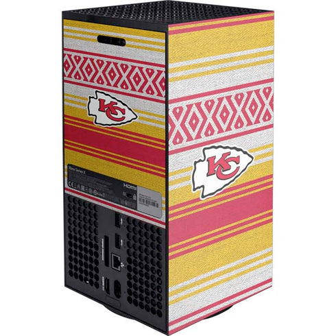 NFL Kansas City Chiefs Trailblazer XBox Series X Digital Edition Console Skin