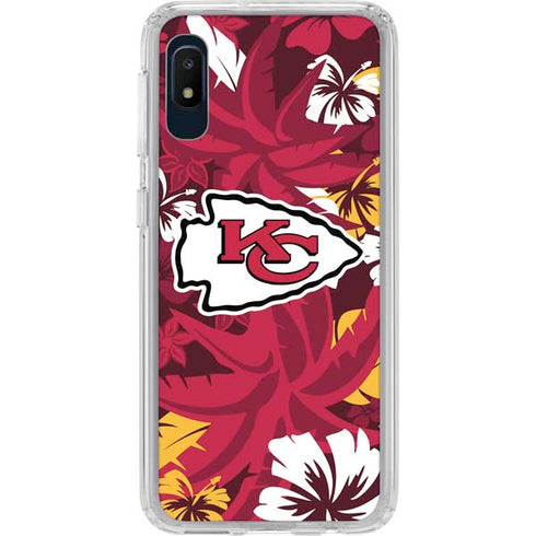 NFL Kansas City Chiefs Tropical Print Galaxy Cases