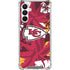 NFL Kansas City Chiefs Tropical Print Galaxy A16 5G Clear Case