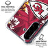 NFL Kansas City Chiefs Tropical Print Galaxy A36 5G Clear Case