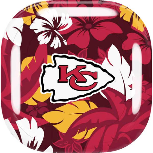 NFL Kansas City Chiefs Tropical Print Galaxy Buds Live Skin