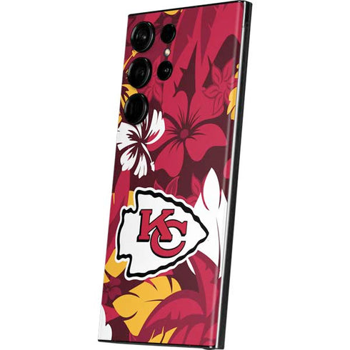 NFL Kansas City Chiefs Tropical Print Galaxy Skins