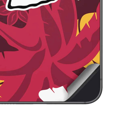 NFL Kansas City Chiefs Tropical Print Galaxy S24 Plus Skin