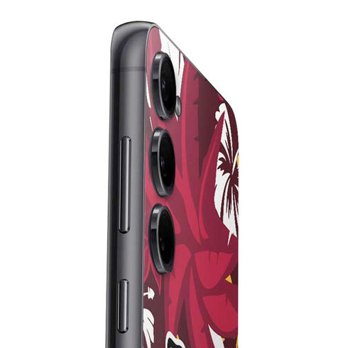 NFL Kansas City Chiefs Tropical Print Galaxy S24 Skin