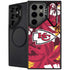 NFL Kansas City Chiefs Tropical Print Galaxy S25 Ultra Kickstand Case