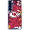 NFL Kansas City Chiefs Tropical Print Galaxy S25 Plus Clear Case