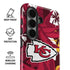NFL Kansas City Chiefs Tropical Print Galaxy S26 Plus Impact Case