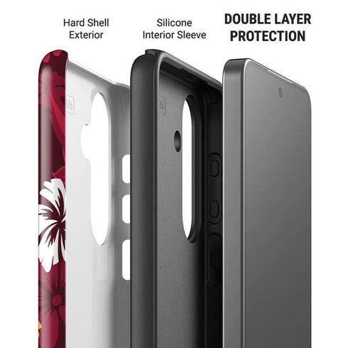 NFL Kansas City Chiefs Tropical Print Galaxy S26 Plus Impact Case