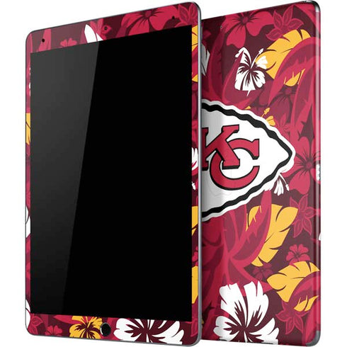 NFL Kansas City Chiefs Tropical Print iPad Skins