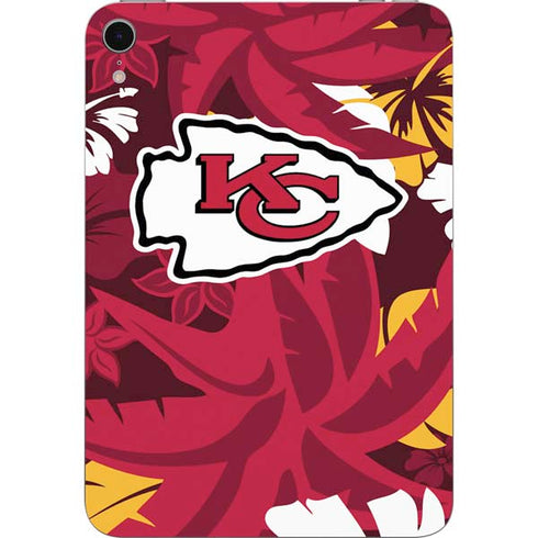 NFL Kansas City Chiefs Tropical Print Apple iPad Mini Skin