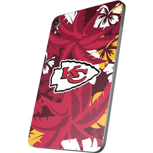NFL Kansas City Chiefs Tropical Print Apple iPad Mini Skin