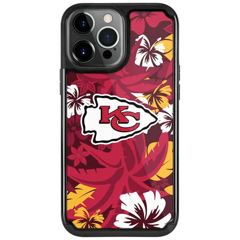 NFL Kansas City Chiefs Tropical Print iPhone Cases