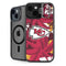 NFL Kansas City Chiefs Tropical Print iPhone 15 Kickstand Case