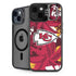 NFL Kansas City Chiefs Tropical Print iPhone 15 Plus Kickstand Case