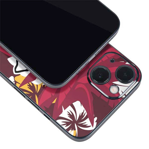 NFL Kansas City Chiefs Tropical Print iPhone 15 Skin