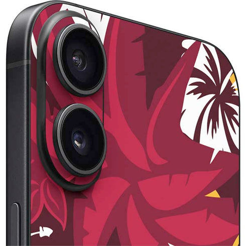 NFL Kansas City Chiefs Tropical Print iPhone 16 Plus Skin