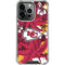 NFL Kansas City Chiefs Tropical Print iPhone 16 Pro Clear Case