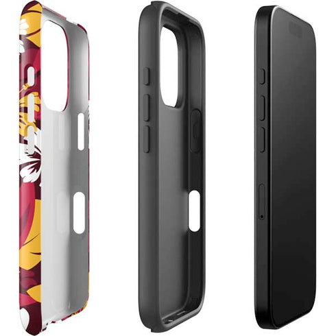 NFL Kansas City Chiefs Tropical Print iPhone 16 Pro Impact Case