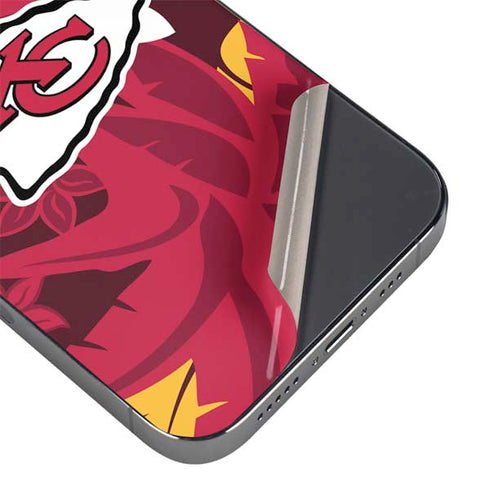 NFL Kansas City Chiefs Tropical Print iPhone 16 Pro Max Skin