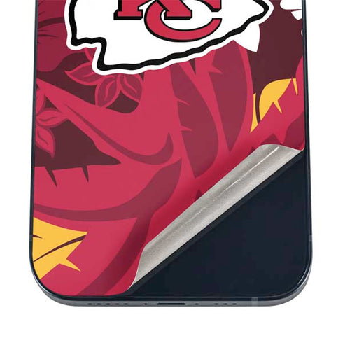 NFL Kansas City Chiefs Tropical Print iPhone 16 Skin