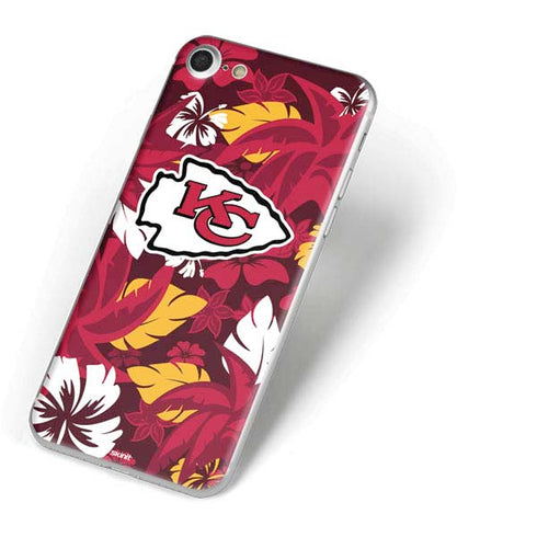 NFL Kansas City Chiefs Tropical Print iPhone 8 Skin
