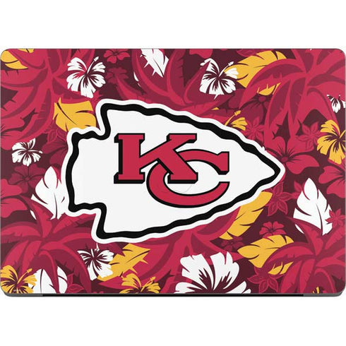 NFL Kansas City Chiefs Tropical Print Apple MacBook Pro 14-inch Skin