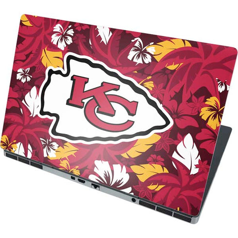 NFL Kansas City Chiefs Tropical Print Dell Precision Skin