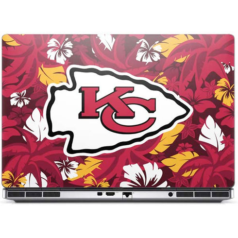 NFL Kansas City Chiefs Tropical Print Dell Precision Skin
