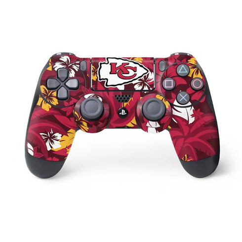 NFL Kansas City Chiefs Tropical Print PlayStation PS4 Skins