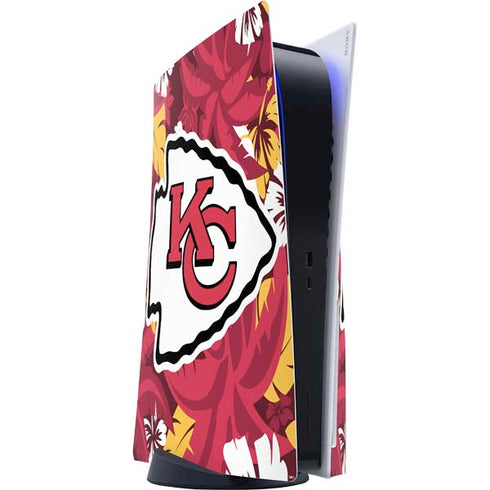 NFL Kansas City Chiefs Tropical Print PlayStation PS5 Skins